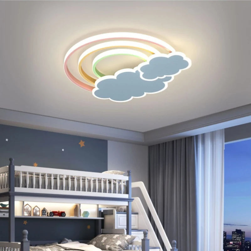 Cloud Rainbow Light Modern