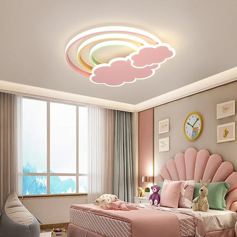 Cloud Rainbow Light Modern