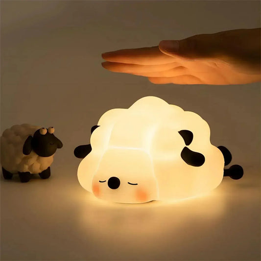 Cute Sheep Silicone Night Lights