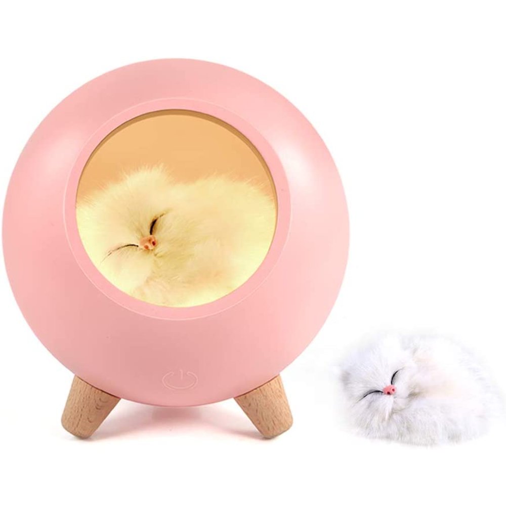 Cute Cat LED Night Light Touch